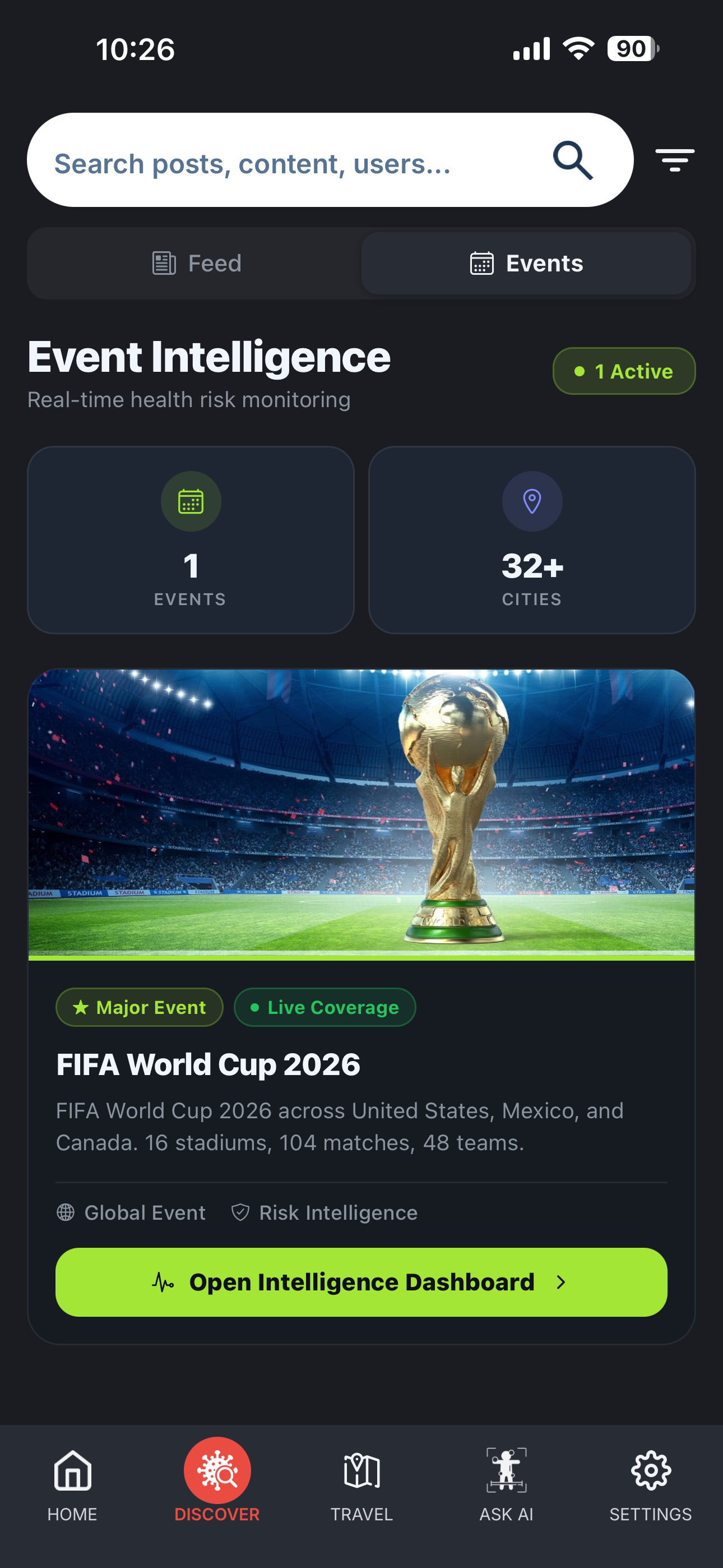 FIFA World Cup 2026 Event Intelligence